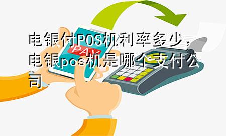 电银付POS机利率多少，电银pos机是哪个支付公司